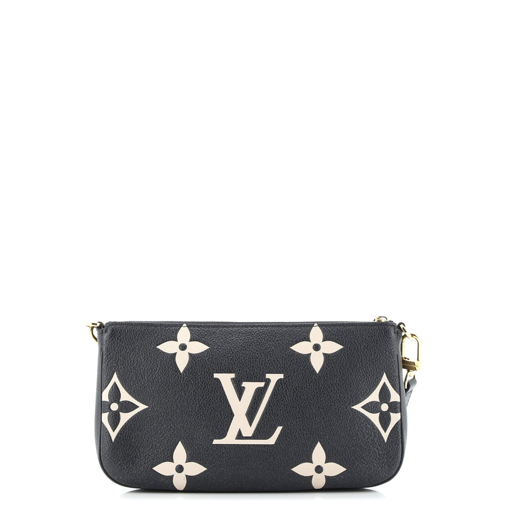 Multi Pochette Accessoires Pouch Bicolor Monogram Empreinte Giant Large