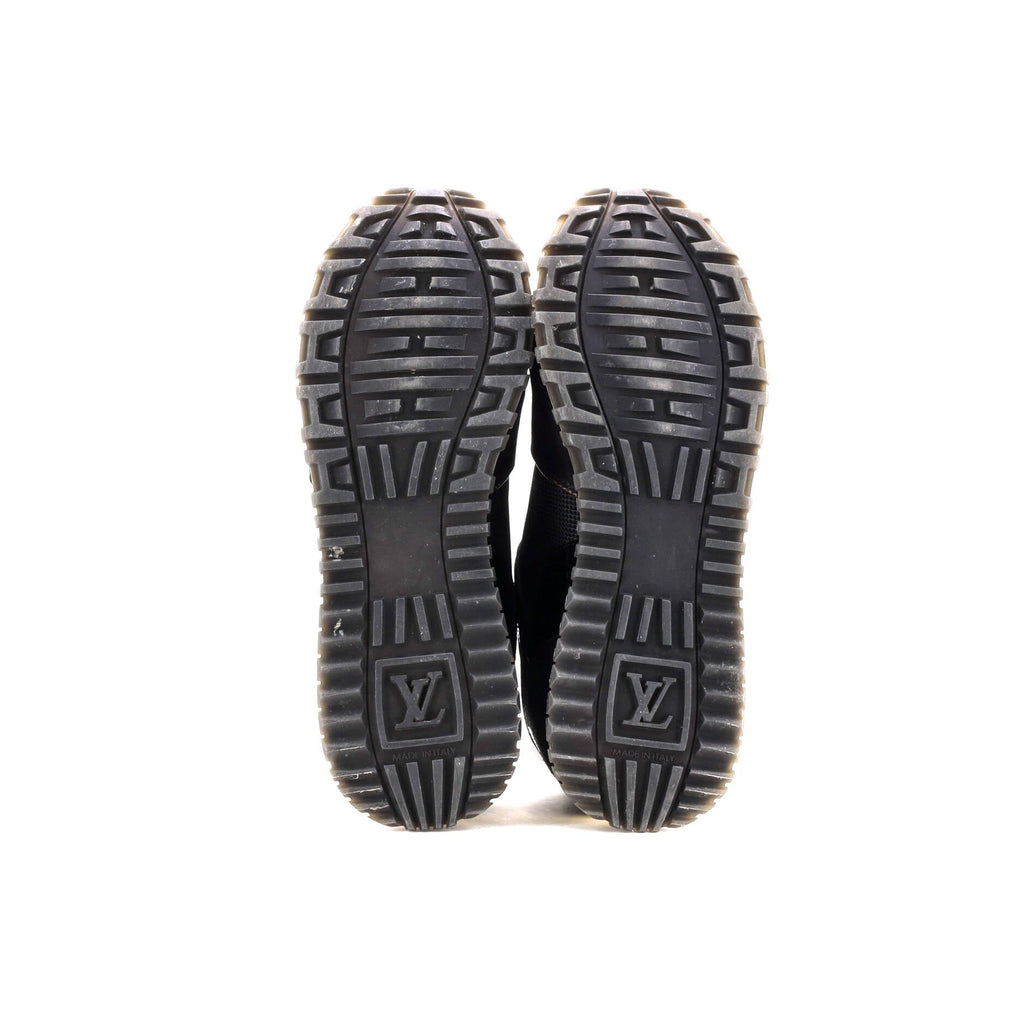 Women's Run Away Sneakers Mesh with Monogram Canvas and Suede