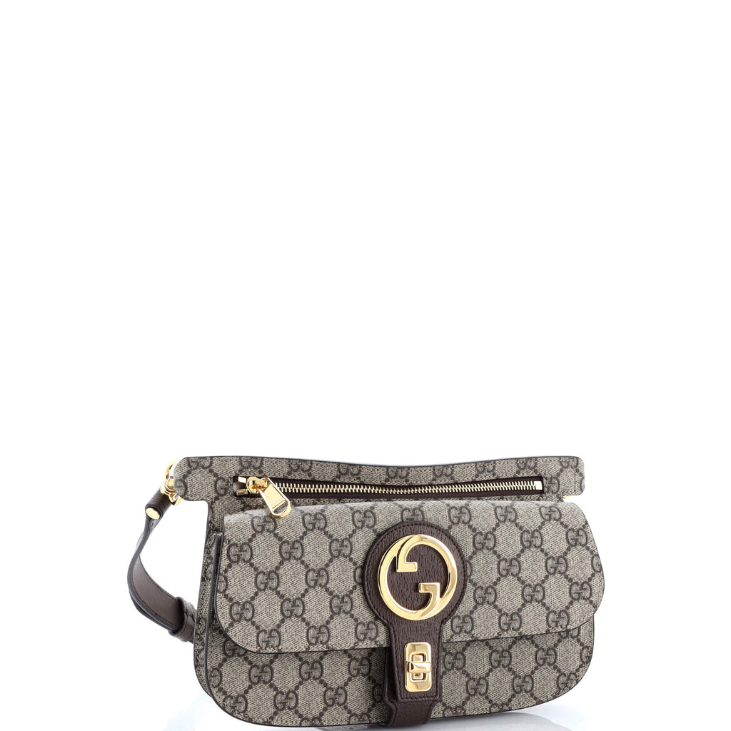 Blondie Flap Pocket Belt bag GG Coated Canvas