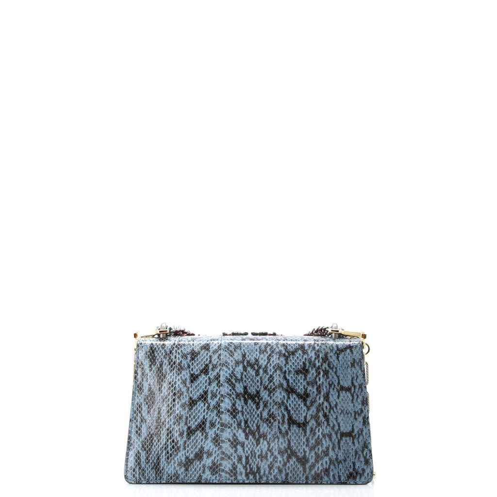 Dionysus Bag Embellished Python Small