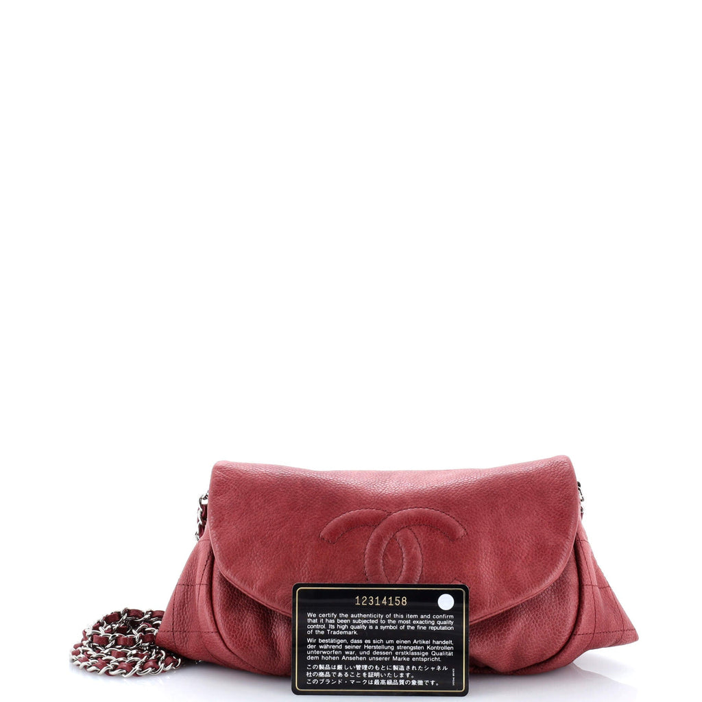 Half Moon Wallet on Chain Caviar