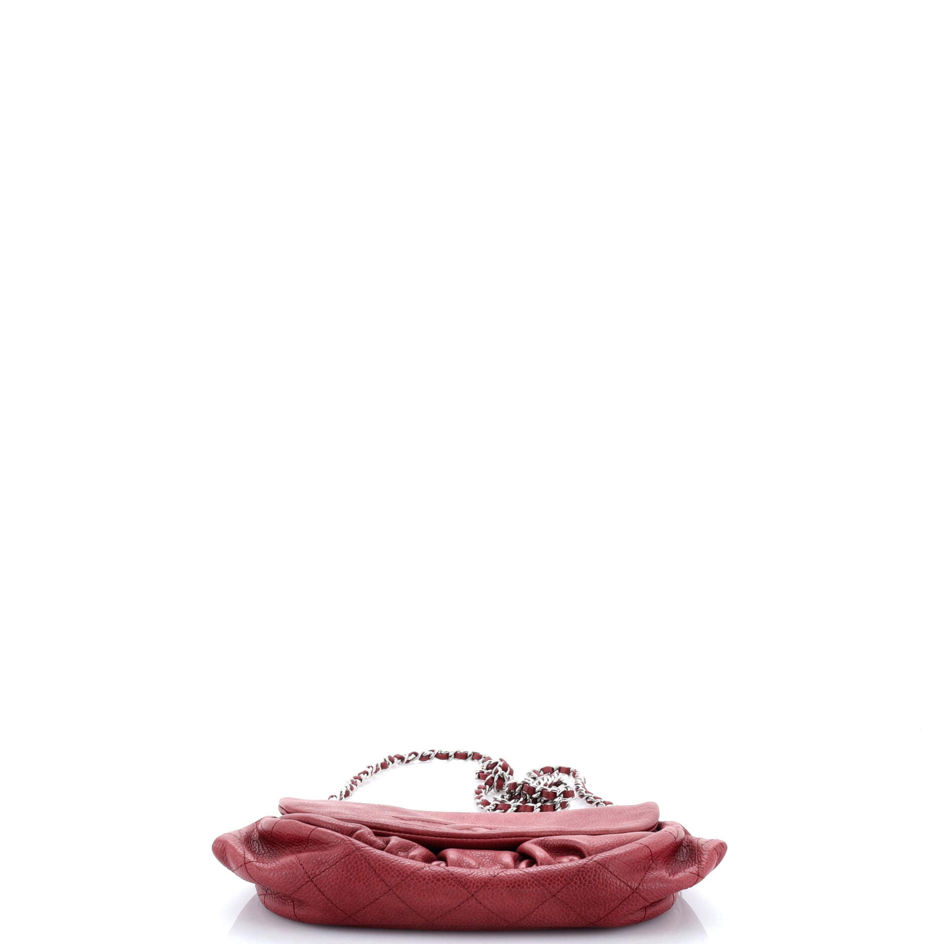 Half Moon Wallet on Chain Caviar