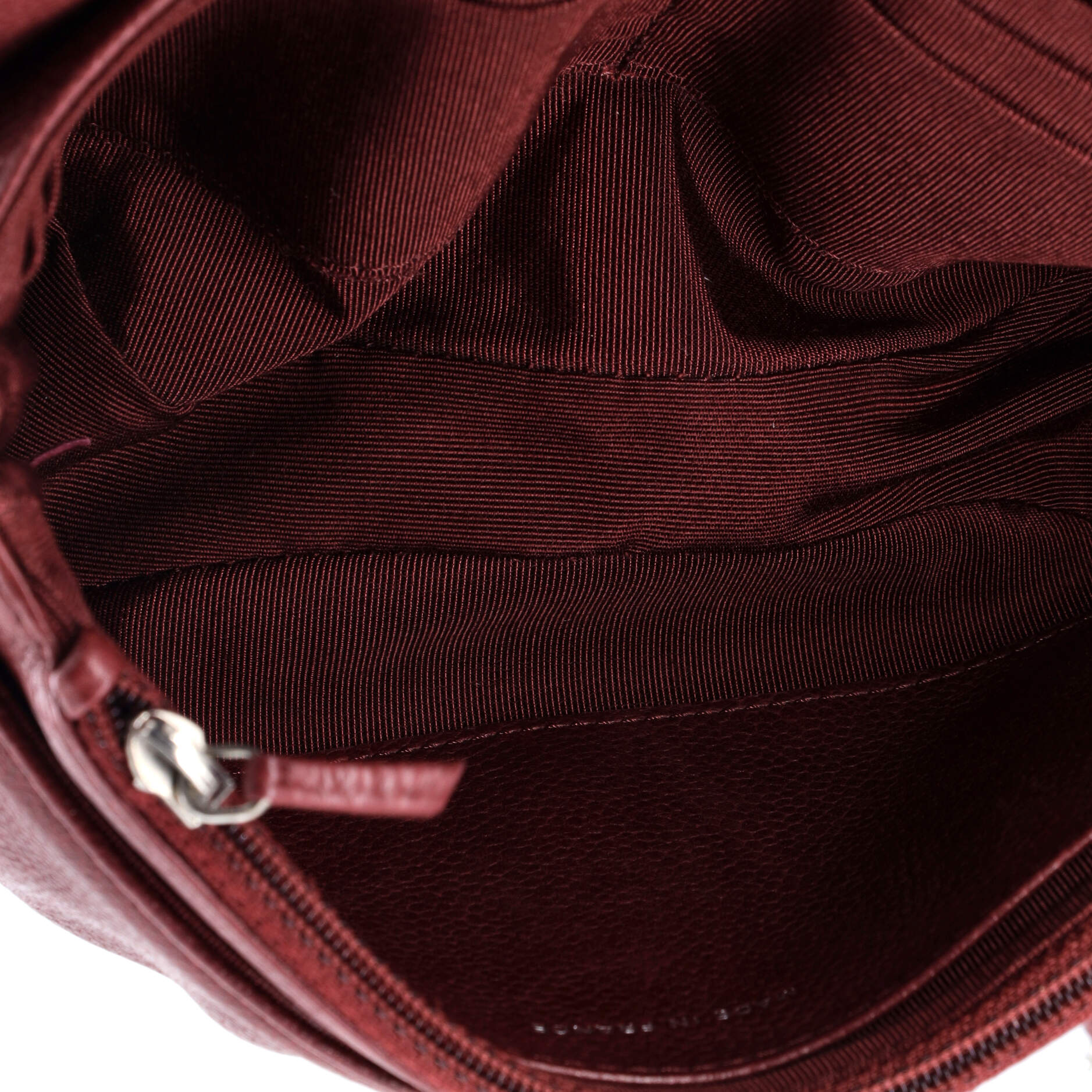 Half Moon Wallet on Chain Caviar