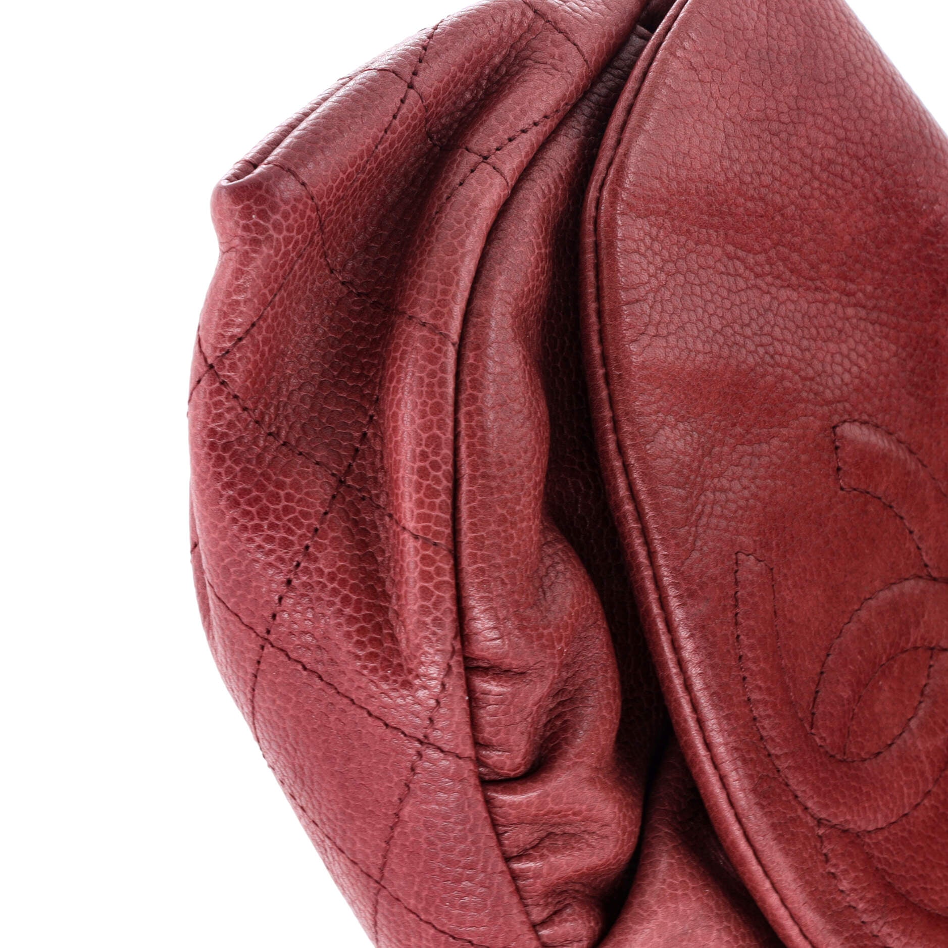Half Moon Wallet on Chain Caviar