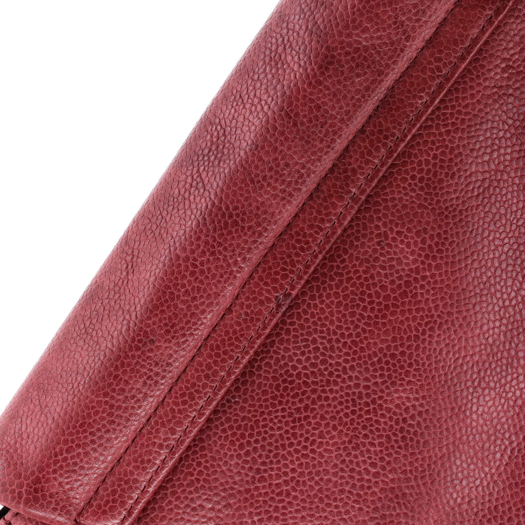 Half Moon Wallet on Chain Caviar