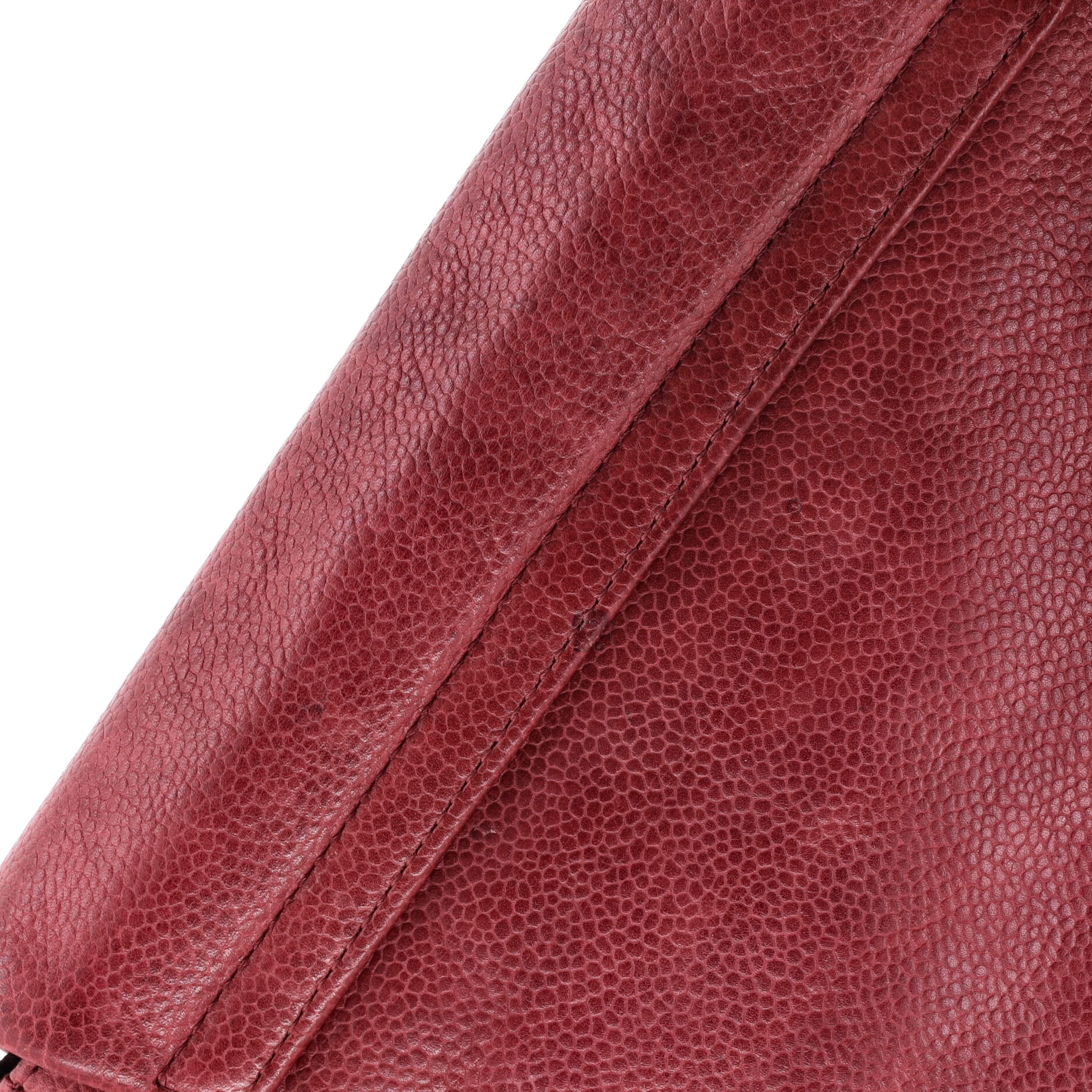 Half Moon Wallet on Chain Caviar