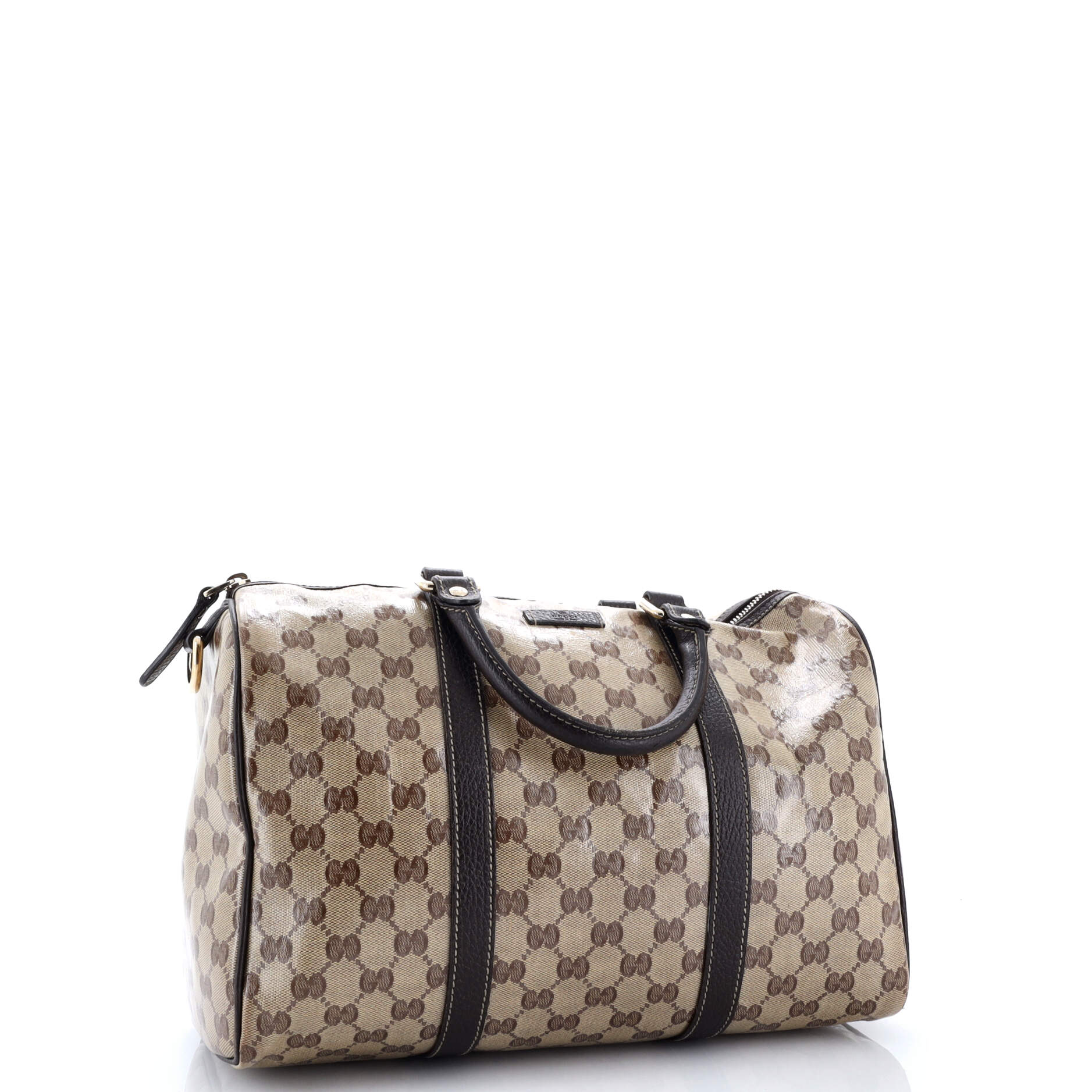 Joy Boston Bag GG Coated Canvas Medium