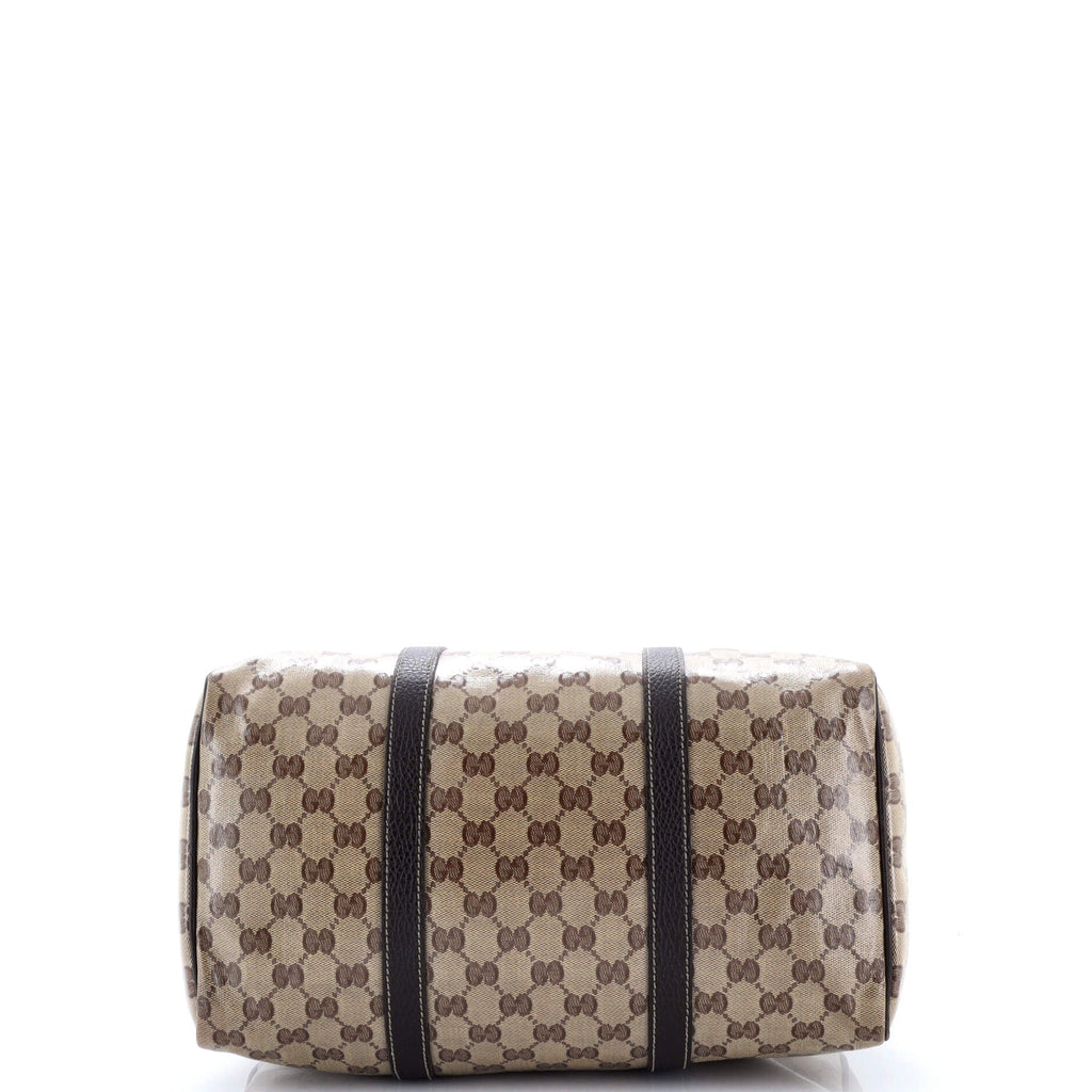 Joy Boston Bag GG Coated Canvas Medium
