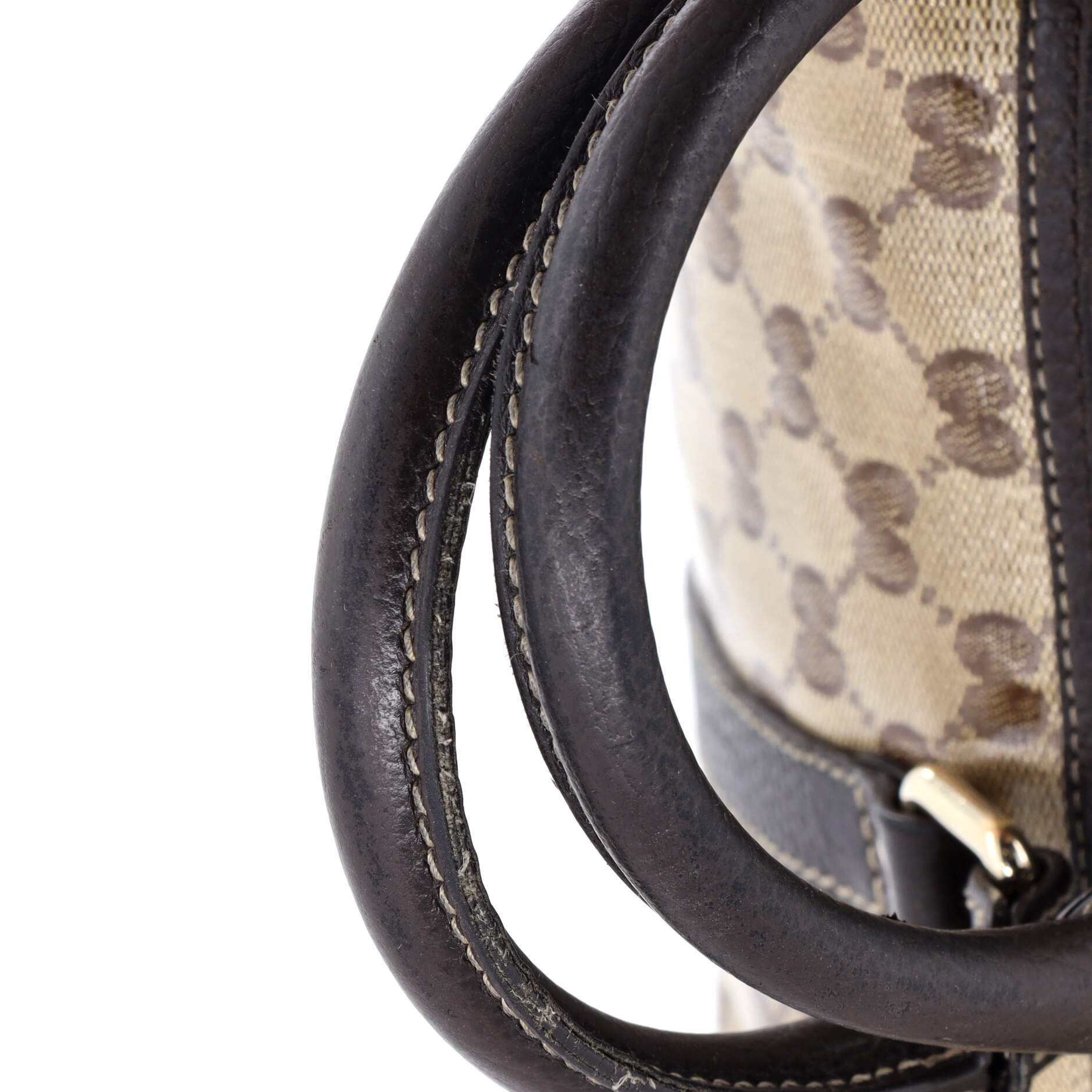 Joy Boston Bag GG Coated Canvas Medium