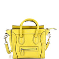 Luggage Bag Grainy Leather Nano