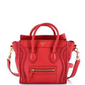 Luggage Bag Grainy Leather Nano