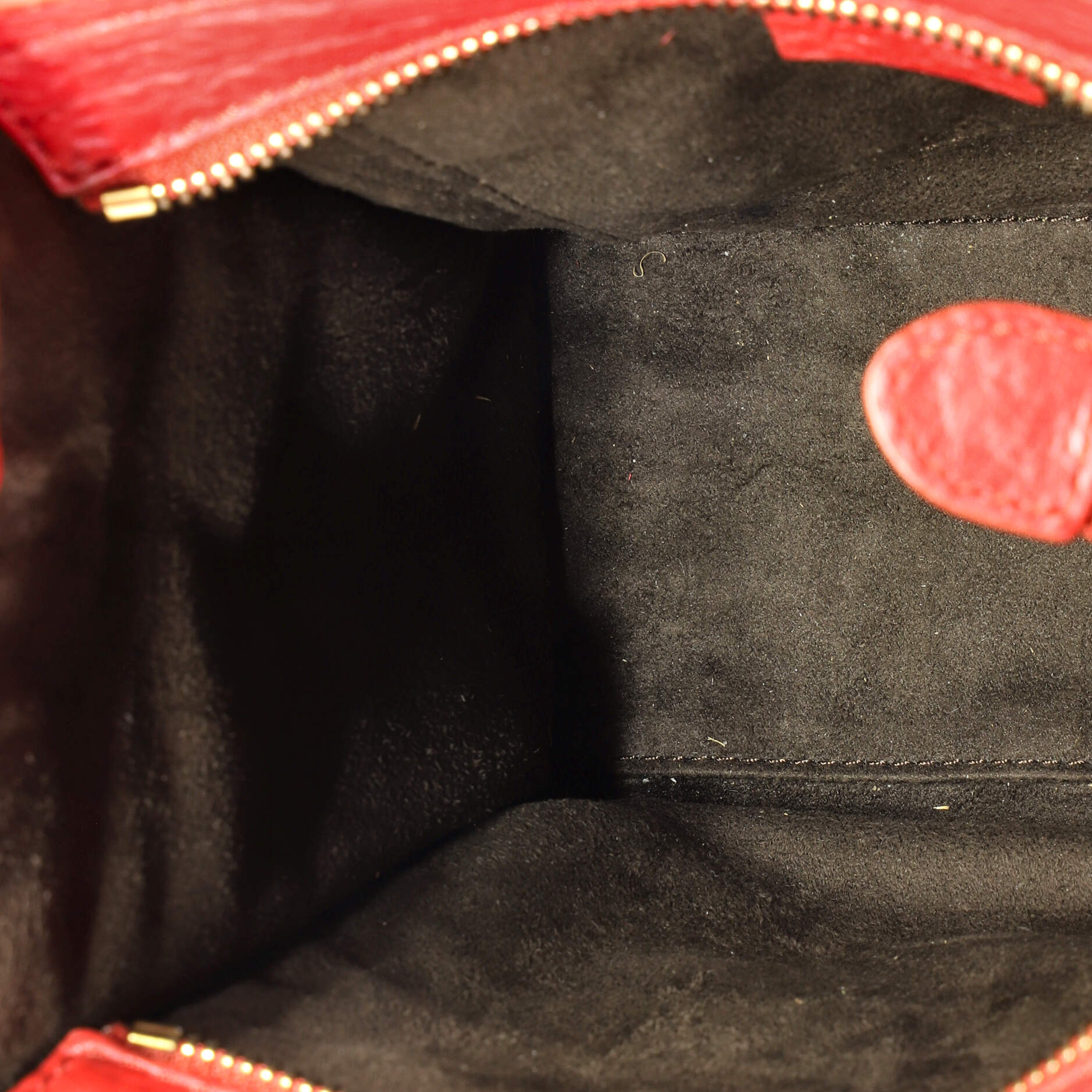 Luggage Bag Grainy Leather Nano