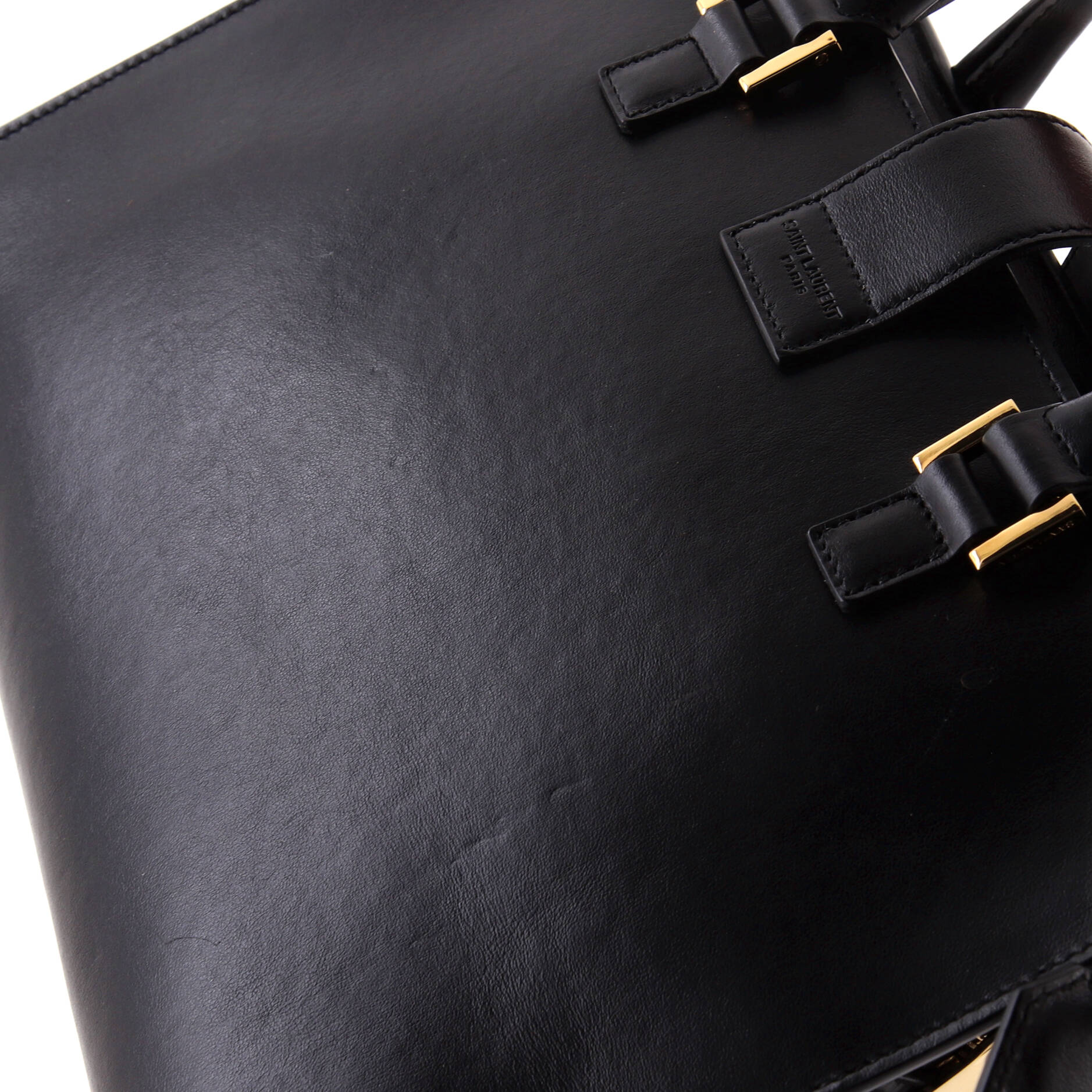 Monogram Cabas Leather Small