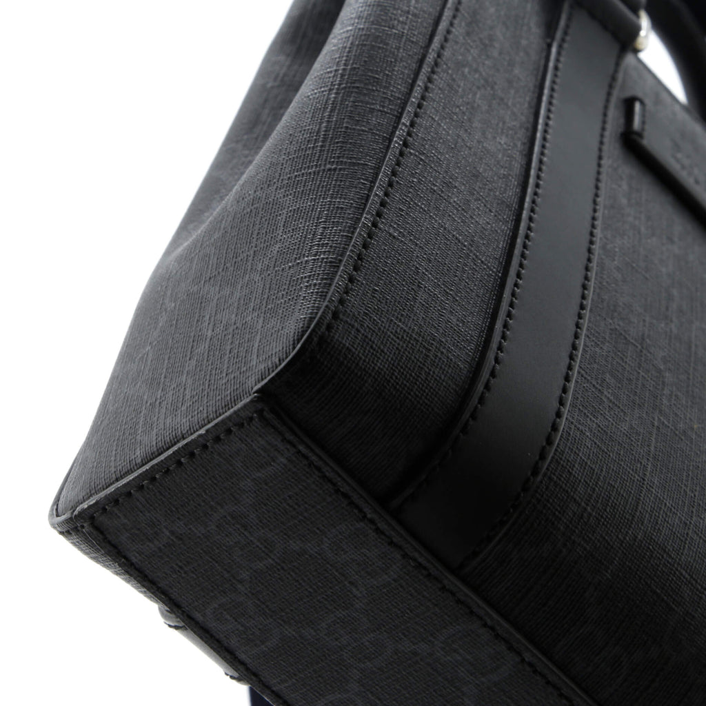 Convertible Web Open Tote GG Coated Canvas Mini