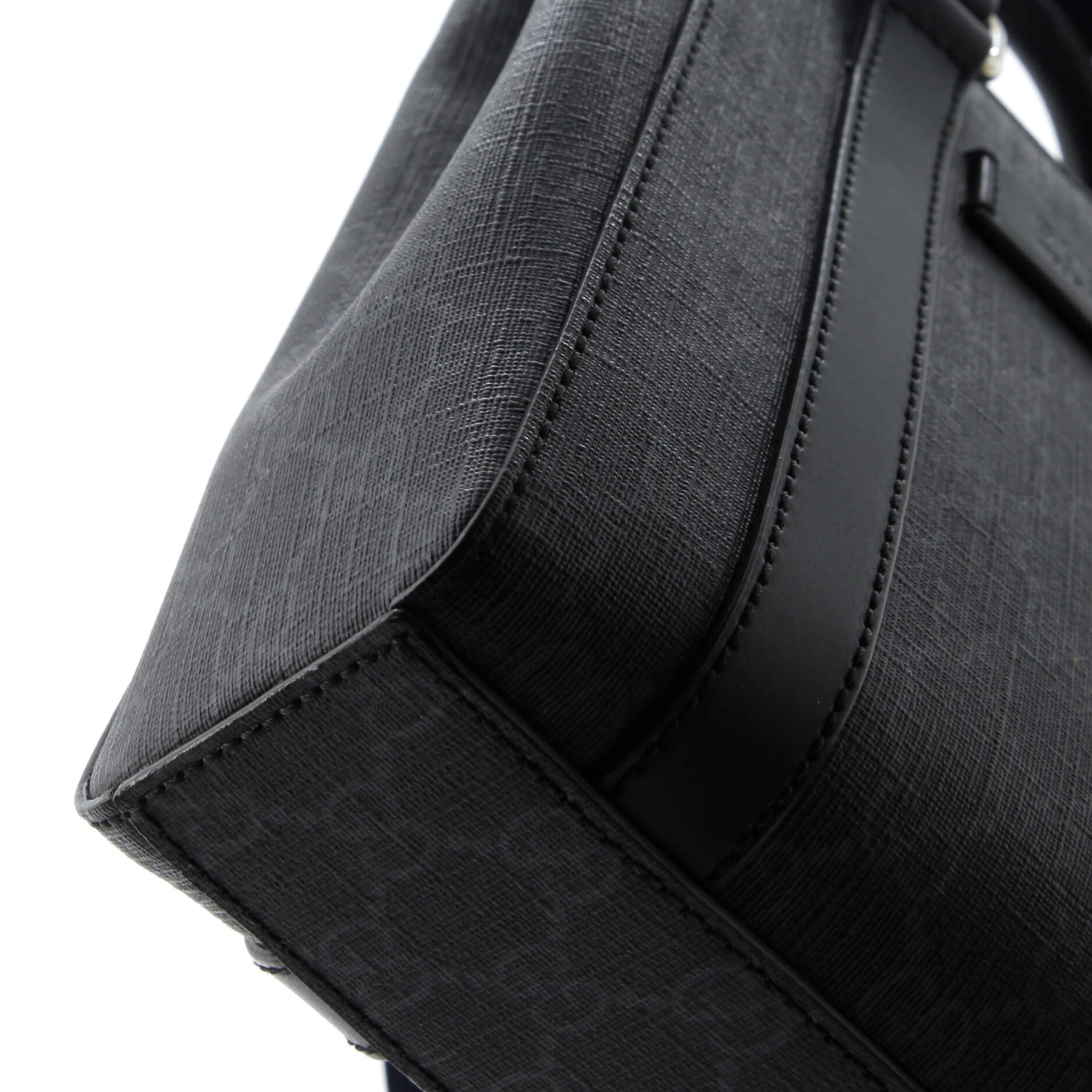 Convertible Web Open Tote GG Coated Canvas Mini