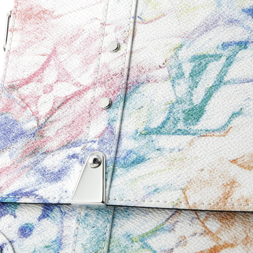 Trunk Messenger Bag Limited Edition Monogram Pastel Multicolor