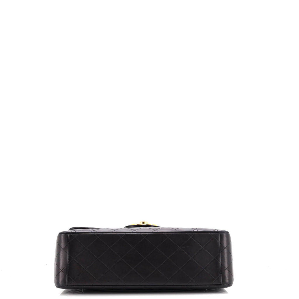 Vintage Classic Single Flap Bag Quilted Lambskin Maxi