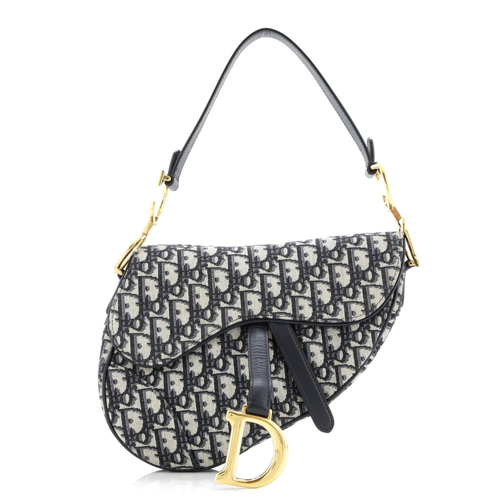 Saddle Handbag Oblique Canvas Medium