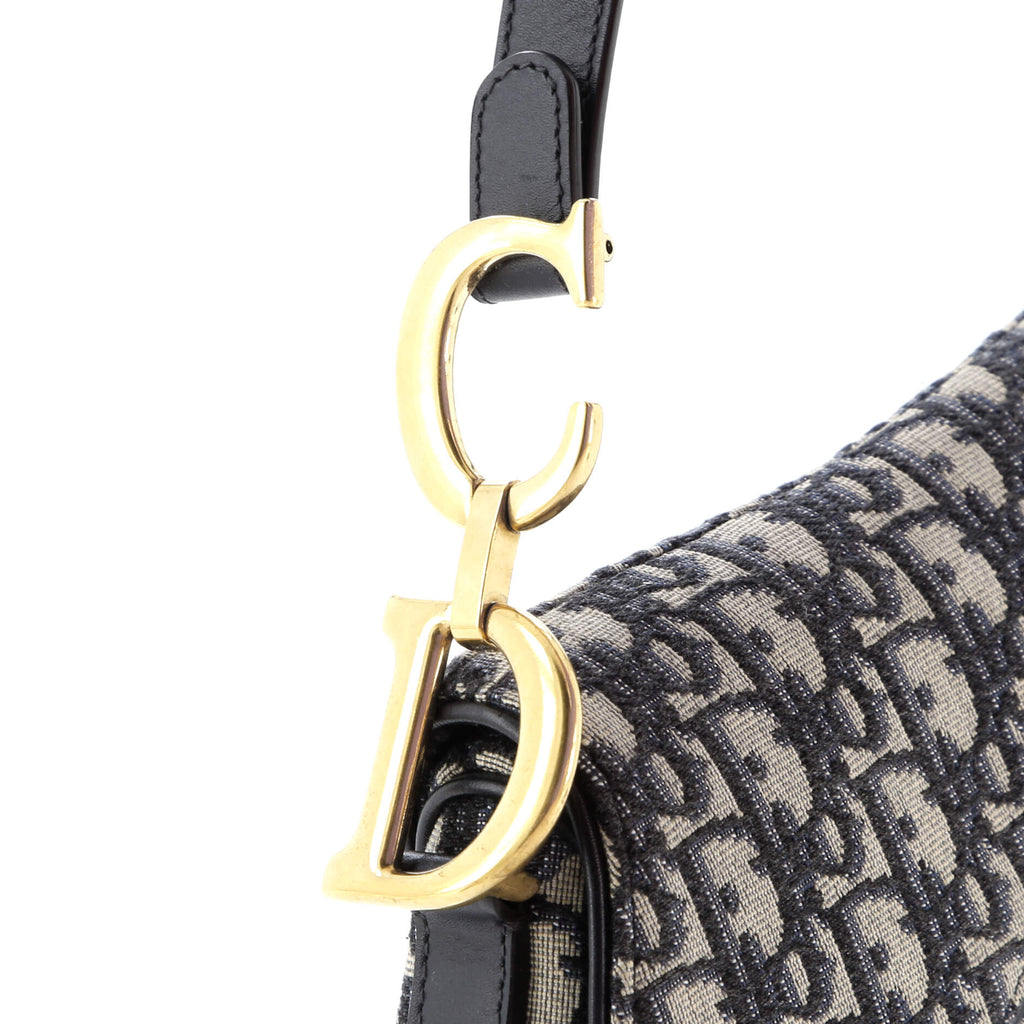 Saddle Handbag Oblique Canvas Medium