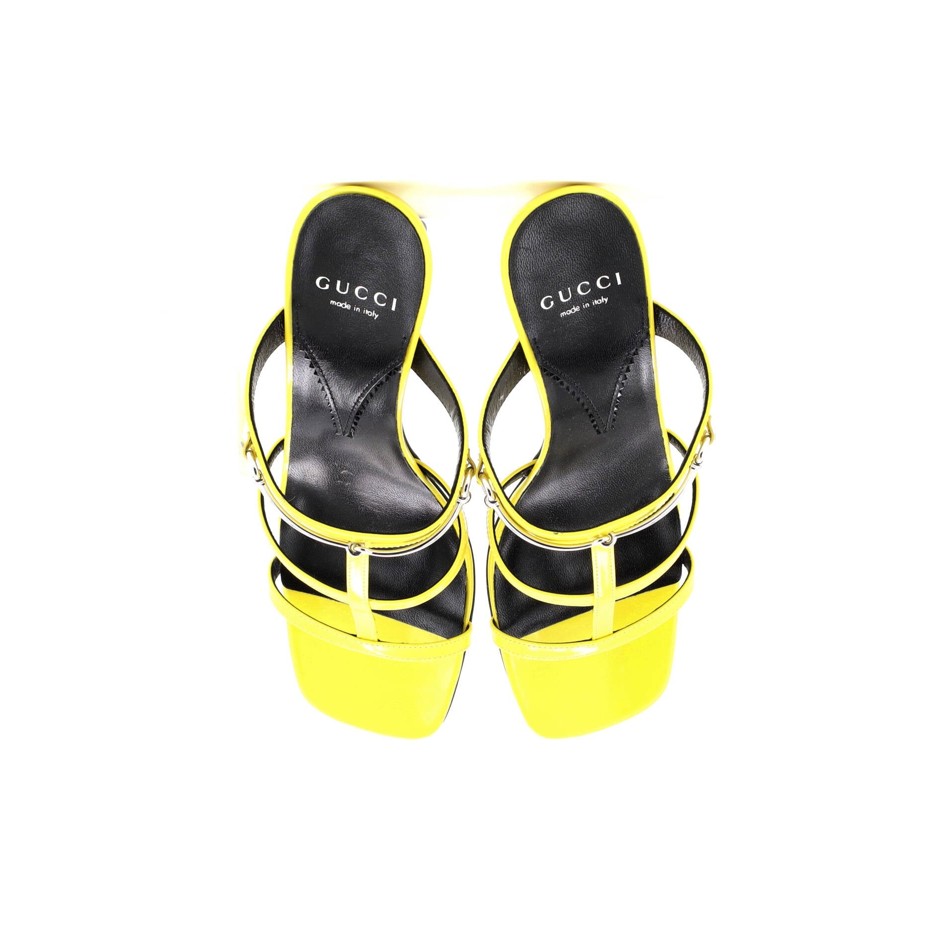 Women's Horsebit Cage Heeled Sandals Leather