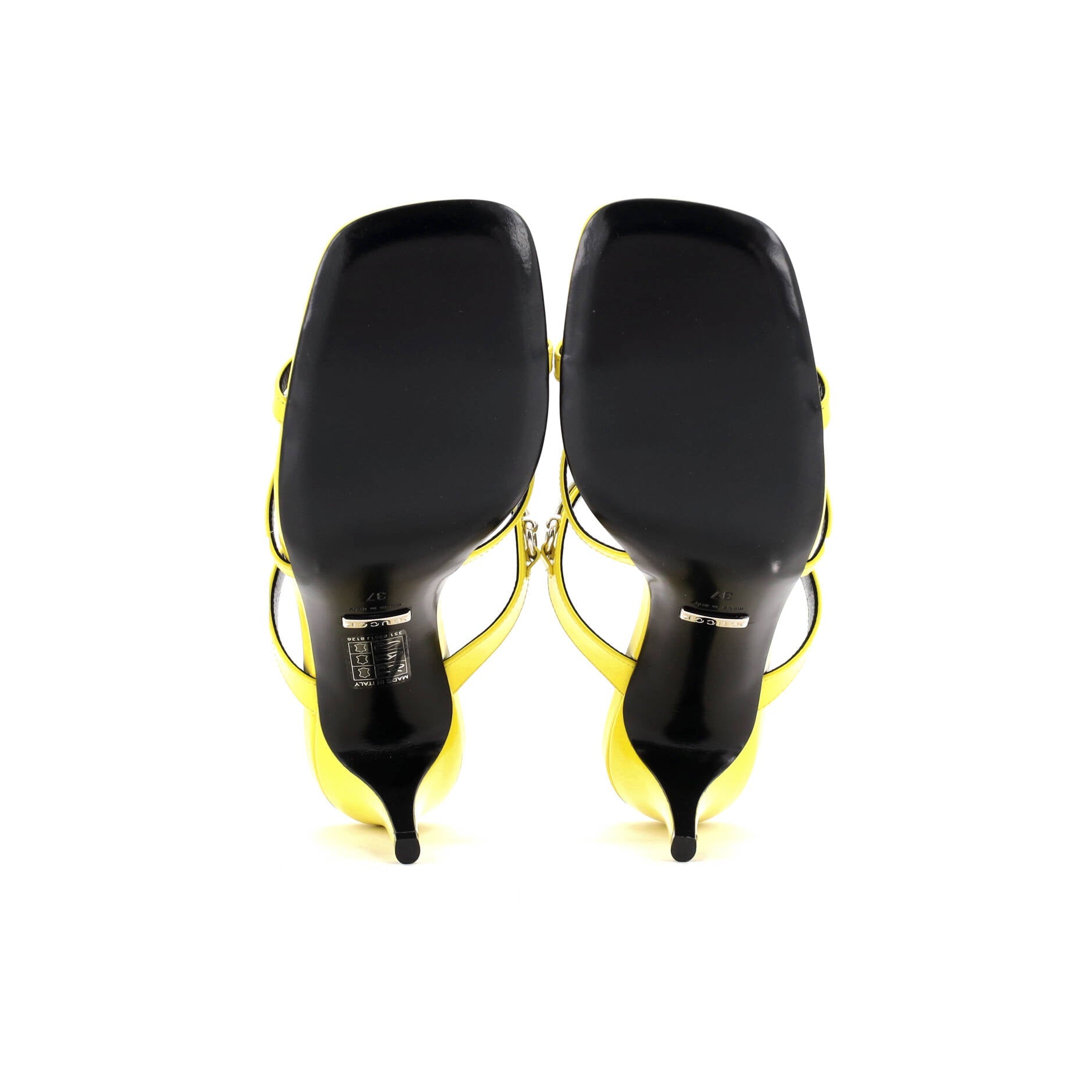 Women's Horsebit Cage Heeled Sandals Leather