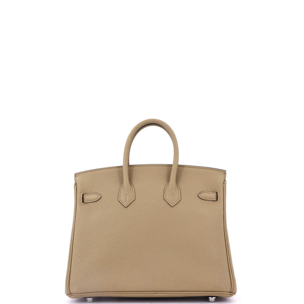 Birkin Handbag Beige Marfa Togo with Palladium Hardware 25