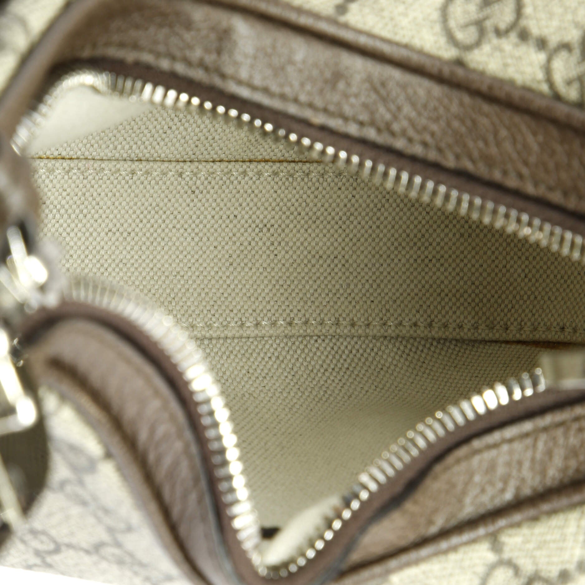 Attache Shoulder Bag GG Coated Canvas Small