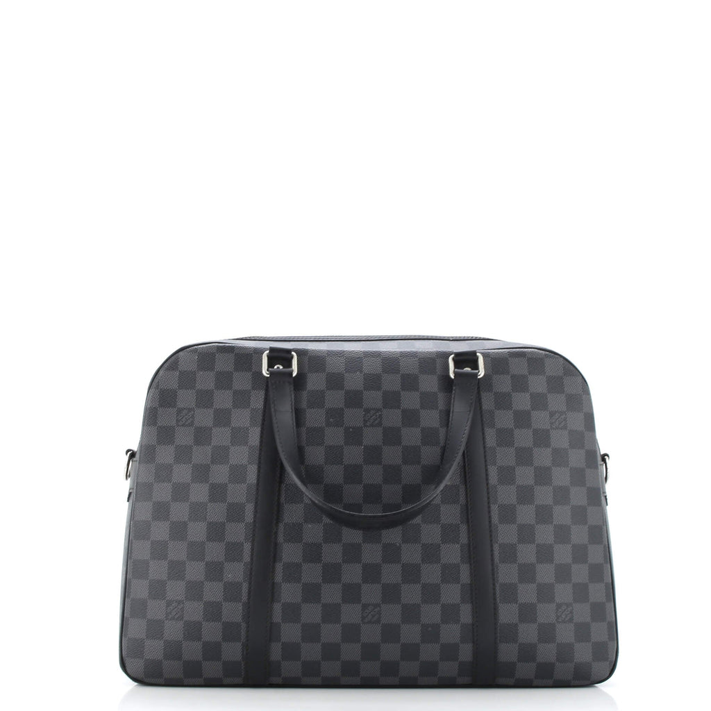 Jorn Briefcase Damier Graphite