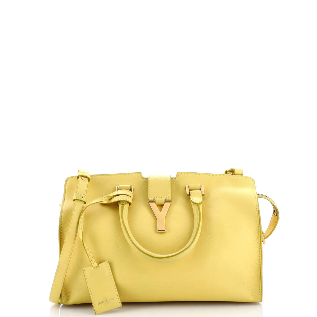 Classic Y Cabas Leather Small