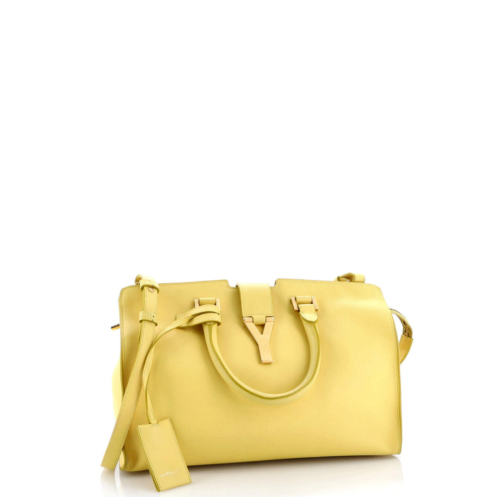 Classic Y Cabas Leather Small