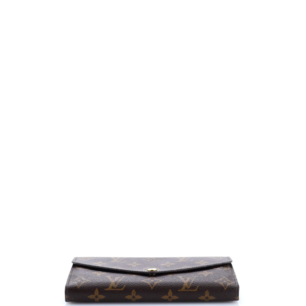 Sarah Wallet NM Monogram Canvas