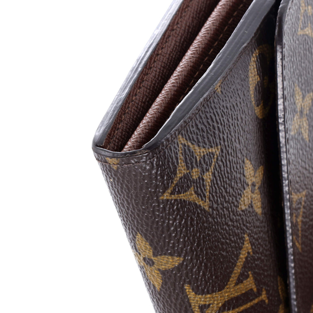Sarah Wallet NM Monogram Canvas