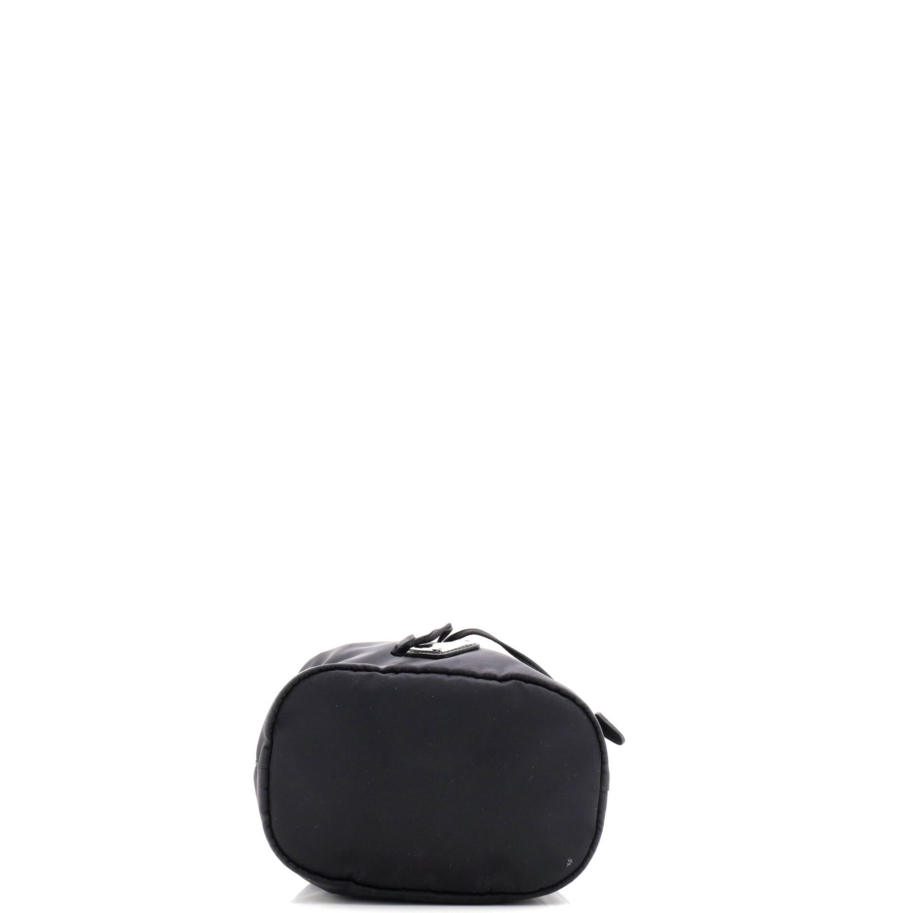 Drawstring Wristlet Bucket Bag Tessuto Small