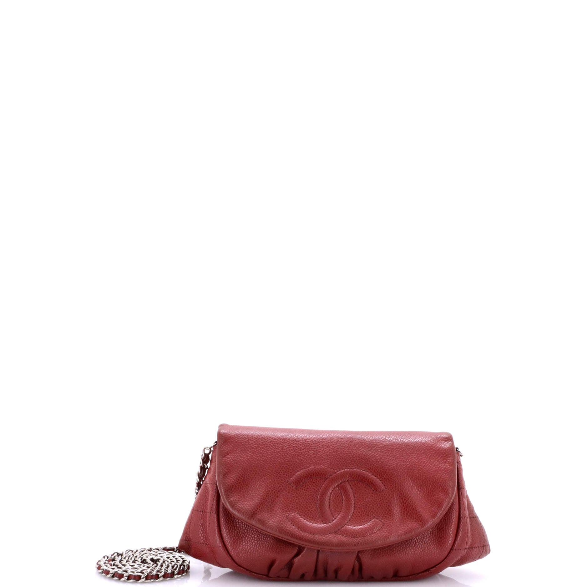 Half Moon Wallet on Chain Caviar