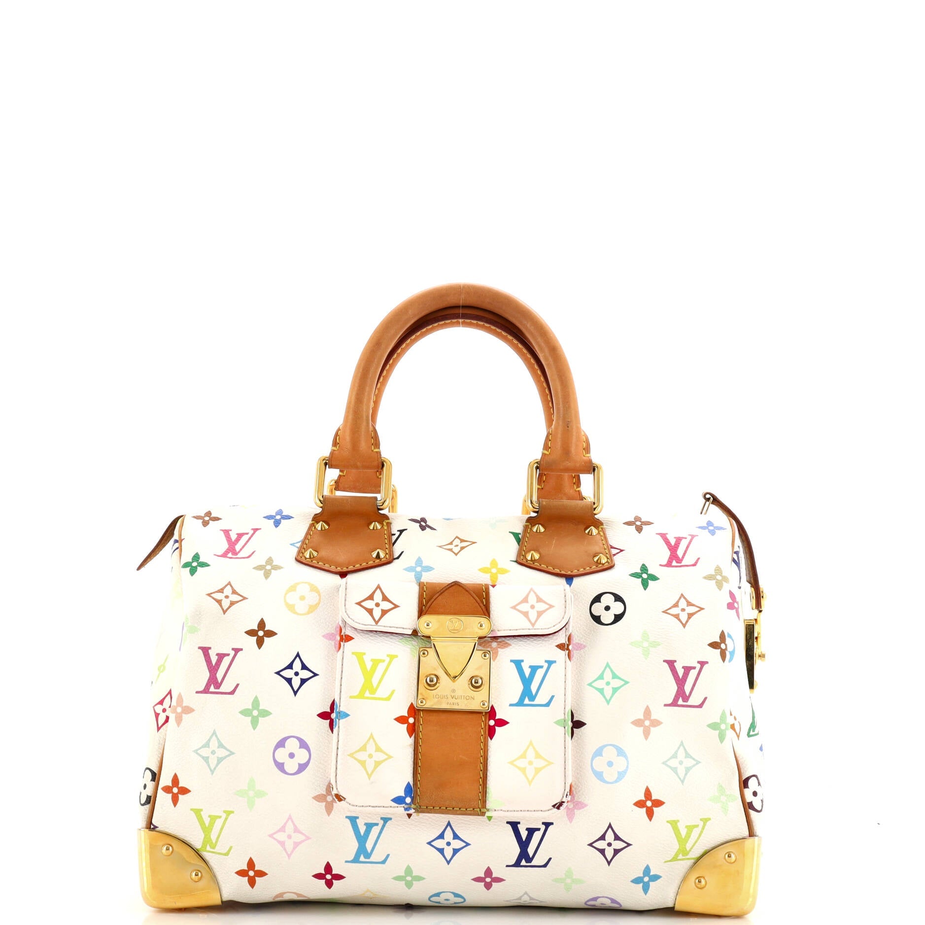 Speedy Handbag Monogram Multicolor 30