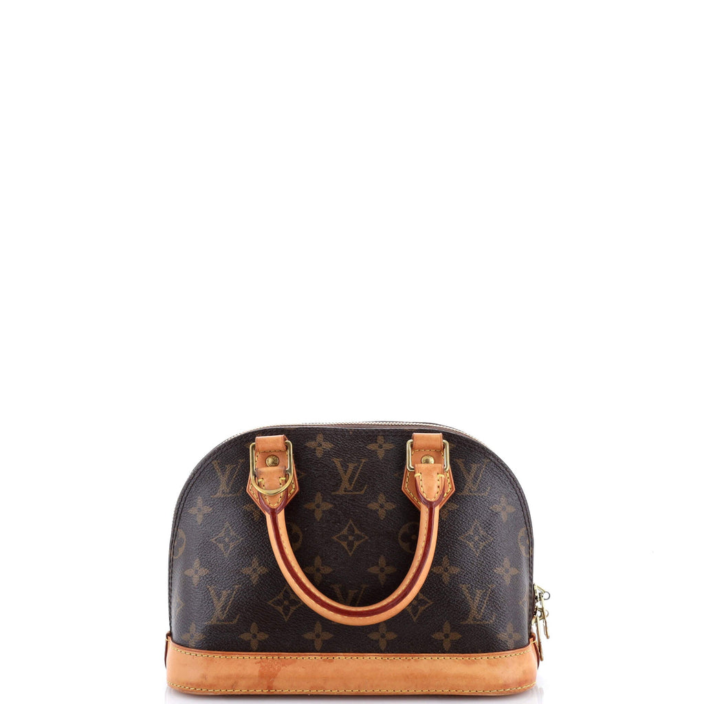 Alma Handbag Monogram Canvas BB