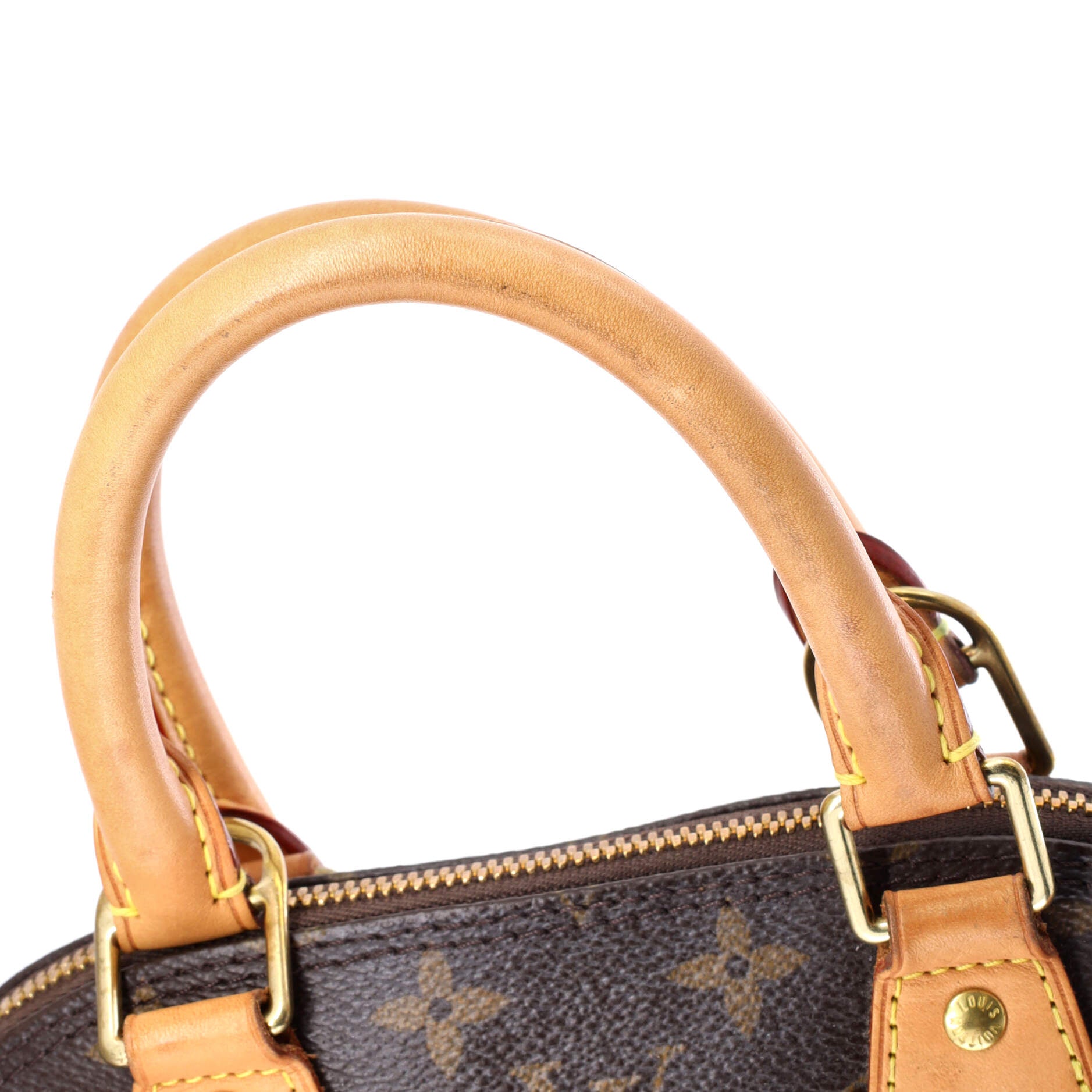 Alma Handbag Monogram Canvas BB