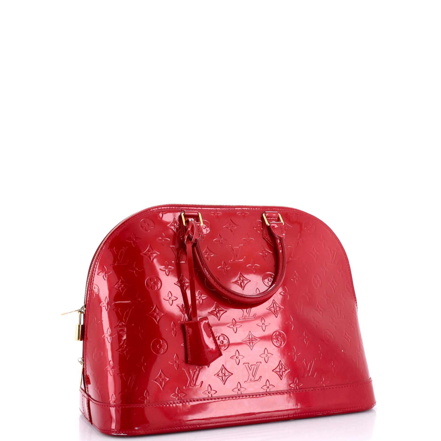 Alma Handbag Monogram Vernis GM