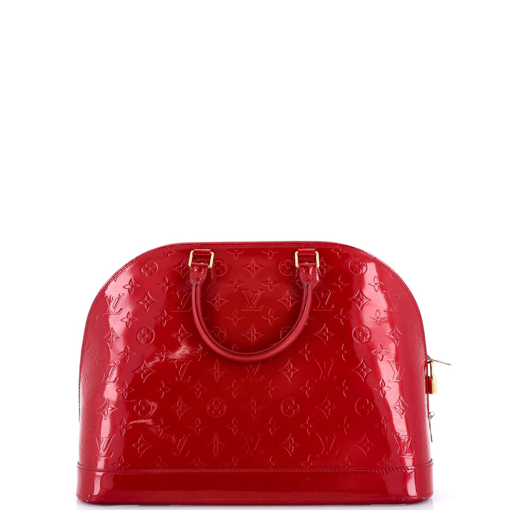 Alma Handbag Monogram Vernis GM