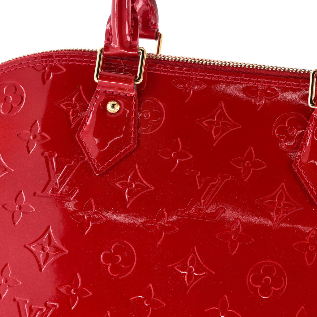 Alma Handbag Monogram Vernis GM
