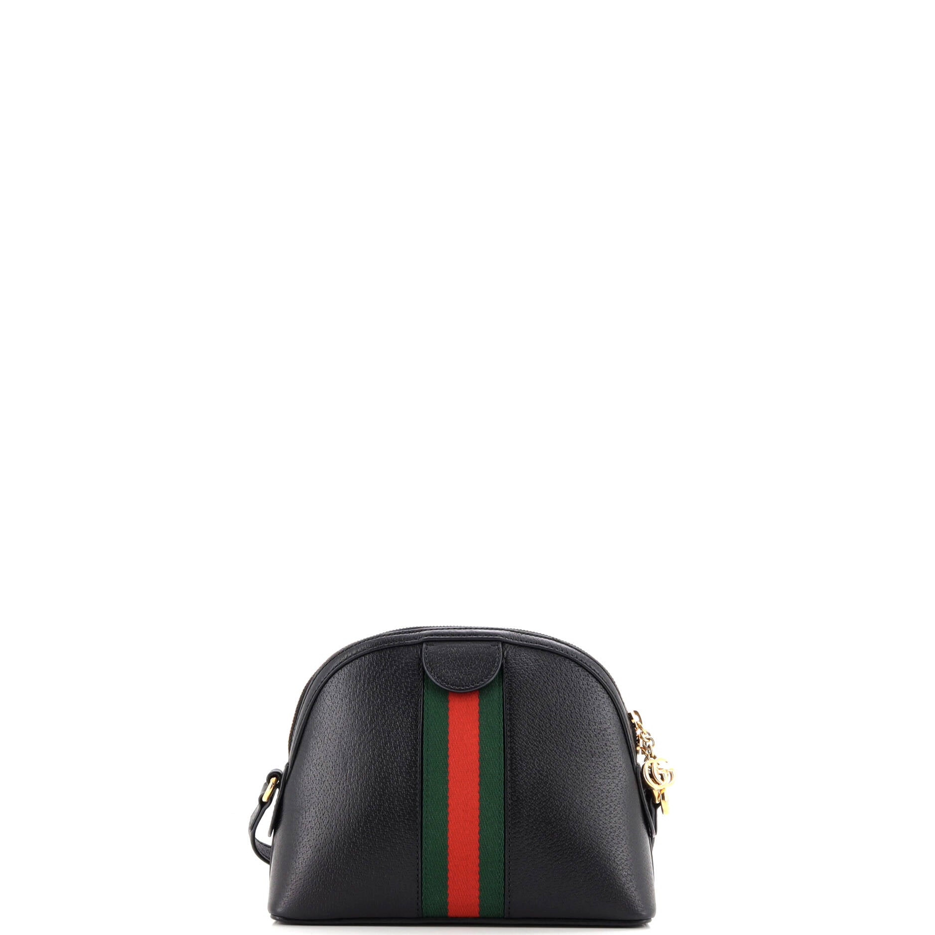 Ophidia Dome Shoulder Bag Leather Small