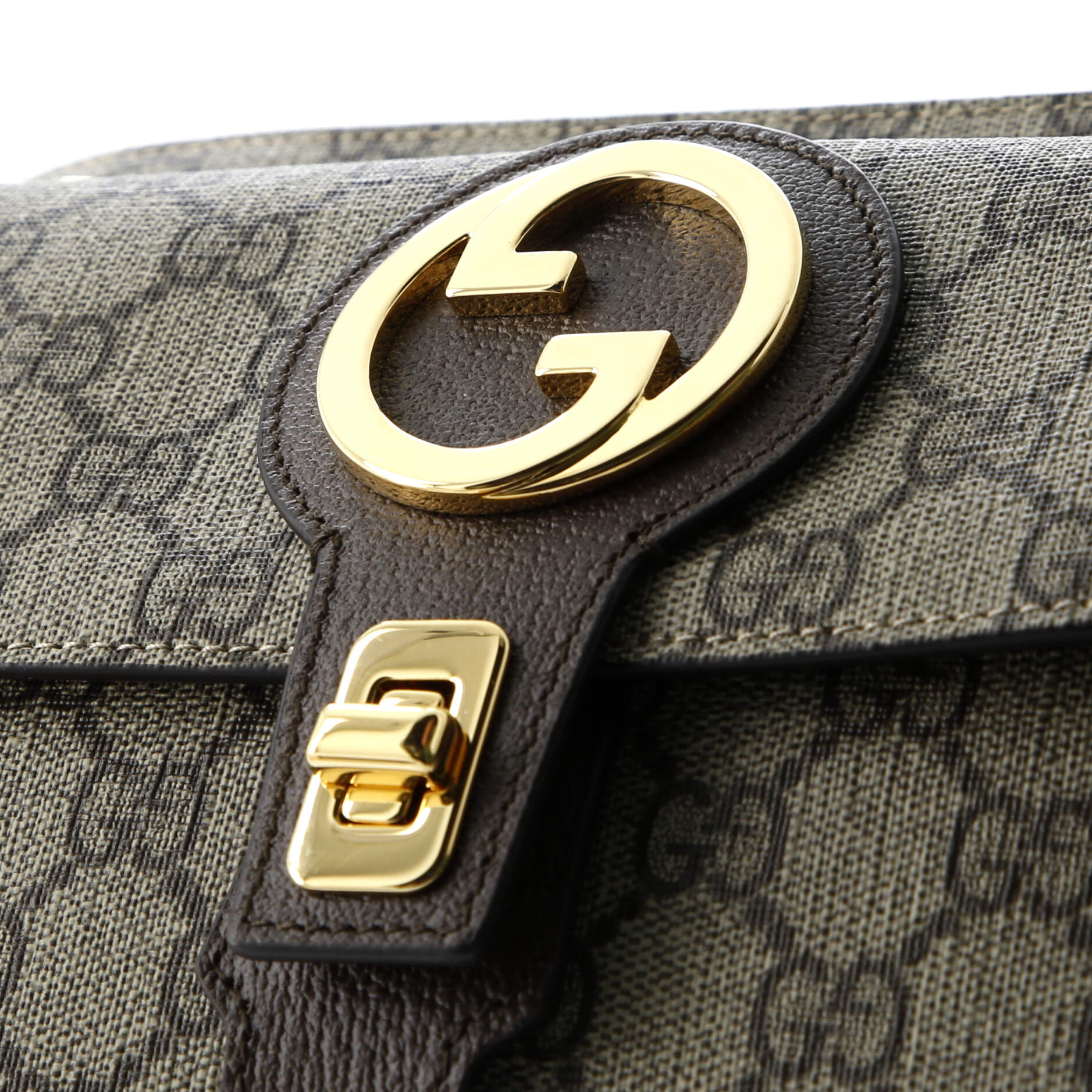 Blondie Flap Pocket Belt Bag GG Coated Canvas