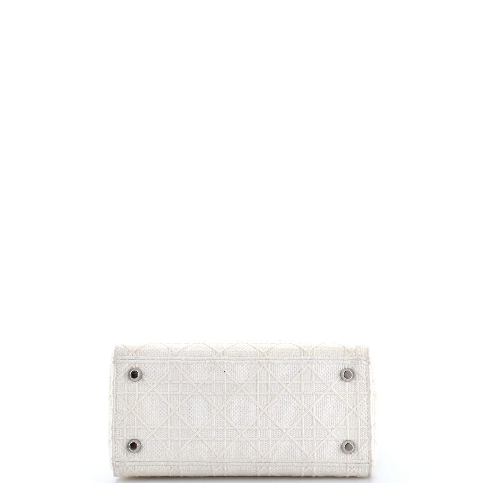 Lady D-Lite Bag Cannage Embroidered Canvas Medium