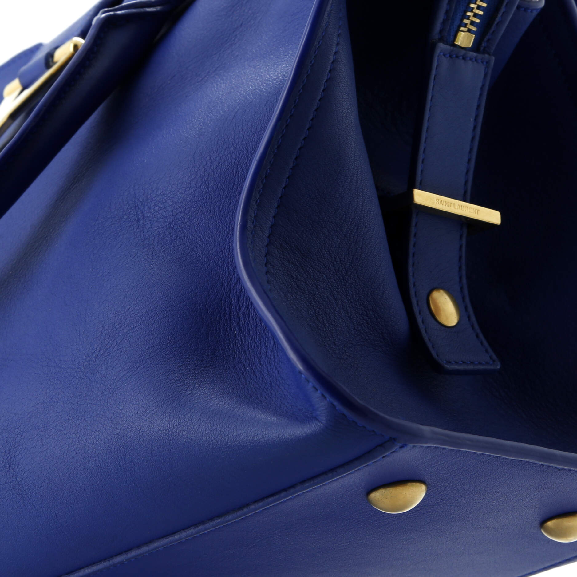 Classic Y Cabas Leather Small