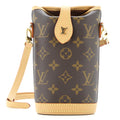 Fold Me Pouch Monogram Canvas