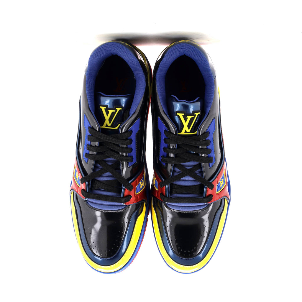 Men's LV Trainer Sneakers Patent