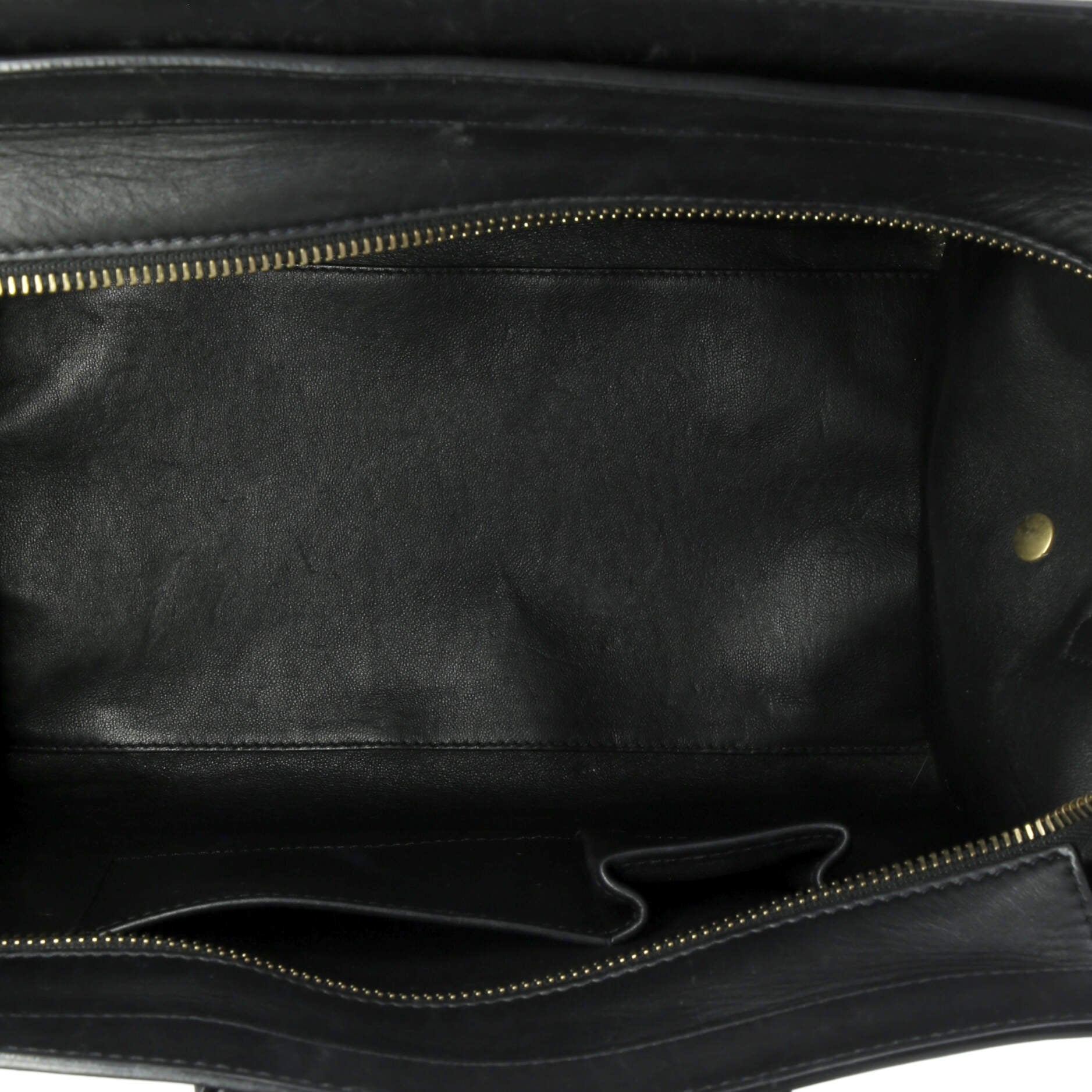 Tricolor Luggage Bag Leather Mini