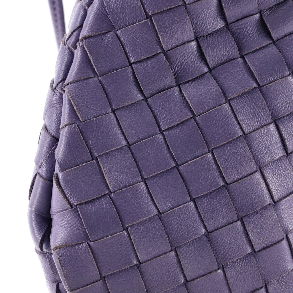 Bulb Shoulder Bag Intrecciato Nappa Mini