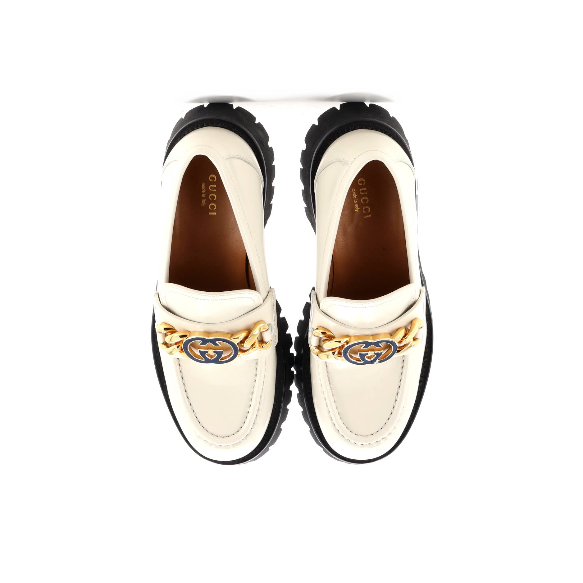 Men's Interlocking G Jeanne Loafers Leather