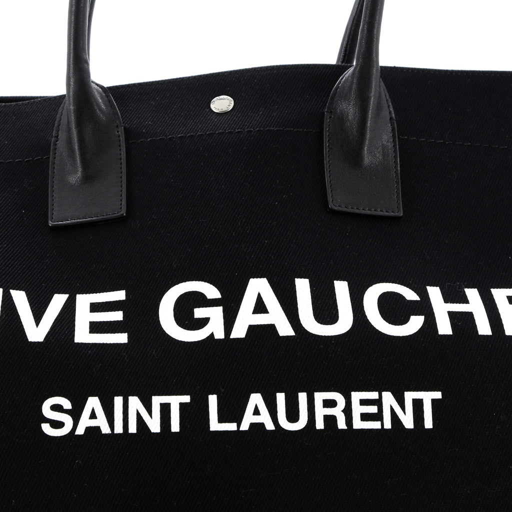 Rive Gauche Shopper Tote Canvas Large